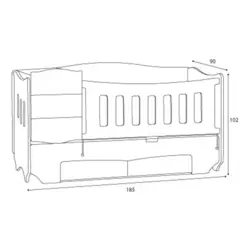 تخت نوزاد به نوجوان ویانا