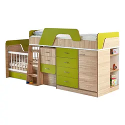 تخت دو طبقه نوزاد به نوجوان توئینی