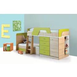 تخت دو طبقه نوزاد به نوجوان توئینی