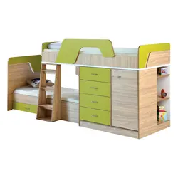 تخت دو طبقه نوزاد به نوجوان توئینی