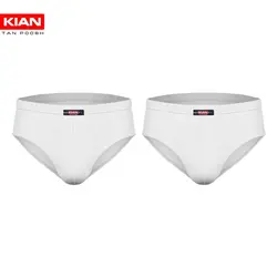 پک دو عددی شورت اسلیپ مردانه سفید