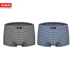 پک دو عددی شورت نیم پا طرح رینگ خطی مشکی و سورمه ای آنتی باکتریال
