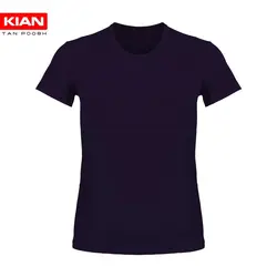 زیرپوش نیم آستین کلاسیک پنبه بنفش