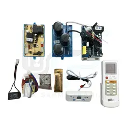 برد همه کاره کولر گازی اینورتر qunda مدل QD80C