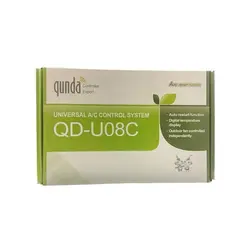 برد همه کاره نمایشگر دار کولر گازی qunda مدل QD-U08C