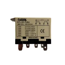 رله 6 فیش 30 آمپر کولر گازی