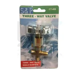 شیر تک یا شیر سه راهی گیج S&P مدل CT-466
