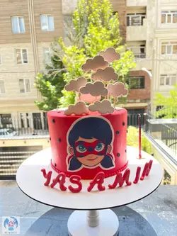 کیک تولد دختر عنکبوتی _ کد 100