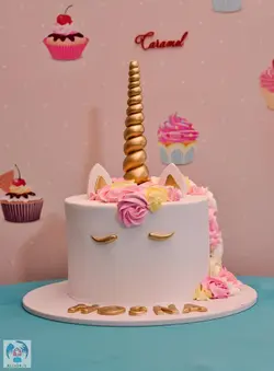 کیک تولد اسب تک شاخ_ کد 22