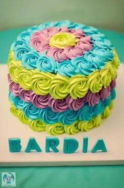 کیک تولد رز _کد11