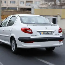 بال عقب سفید شرکتی پژو 206SD و 207SD صندوقدار