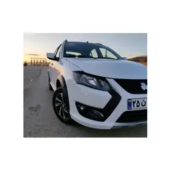 ابرویی چراغ جلو ساینا و کوئیک (بسته 2 عددی) سفید