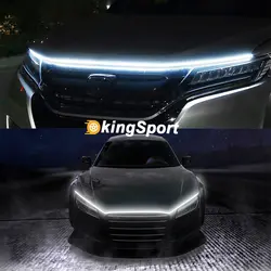 چراغ فلکسیبل درب موتور خودرو | مناسب تمام خودروها (دو سایز)