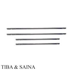 زه استیل آبگیر شیشه تیبا و ساینا (بسته 4 عددی)