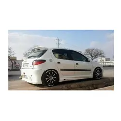 رکاب اسپرت پژو 206 | فلاپ بغل خودرو (یک جفت)