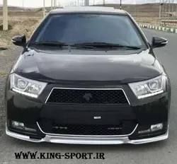 دیفیوزر سپر جلو دنا (دفیوزر 3 تکه اسپرت) Dena Front Diffuser