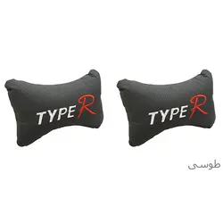 بالش پشت گردنی خودرو تایپر Typer طوسی (2 عددی)