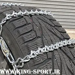 زنجیر چرخ تیبا 1 (سایز 13) زنجیرچرخ یخ شکن دار تبریز