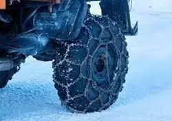 زنجیر چرخ گریدر، لودر، جرثقیل، بیل مکانیکی (سایزبندی)