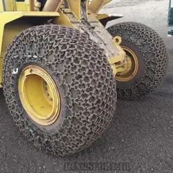 زنجیر چرخ گریدر، لودر، جرثقیل، بیل مکانیکی (سایزبندی)