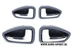 ست دستگیره استیل داخل پراید 132و 131 و111 (بسته 4 عددی)