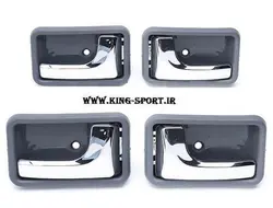 ست دستگیره استیل داخل پراید صبا (بسته 4 عددی)