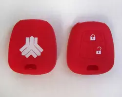 قاب ژله ای ریموت 2 دکمه پراید و تیبا (3 رنگ)
