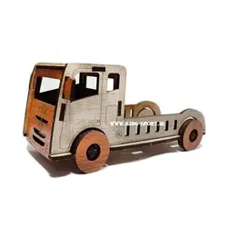 ماکت چوبی طرح کامیون ولوو (ماکت دکوری) Volvo