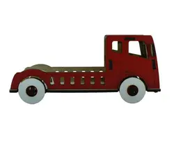 ماکت چوبی طرح کامیون ولوو (ماکت دکوری) Volvo