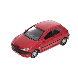 ماکت فلزی عقبکش پژو Peugeot 206