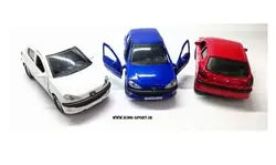 ماکت فلزی عقبکش پژو Peugeot 206