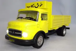 ماکت فلزی کامیون بنز 10 تن خوش رکاب