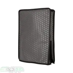 کاور کنسول PS5 طرح چرم طوسی