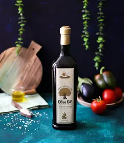 روغن زیتون فرابکر تصفیه نشده(1000سی سی.شیشه ای)