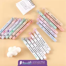 هایلایتر 6 رنگ  طرح پنجه گربه تک سر  Xingdailu