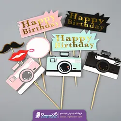 چوب دستی فانتزی طرح Birthday