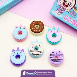 پاکن فانتزی 6 عددی طرح دونات تک شاخ