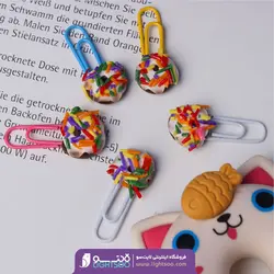 بوک مارک فانتزی طرح دونات