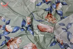 ملحفه نیم ست یک نفره کشدار و روبالشی عرض تشک 90 (کد036)