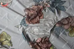 ملحفه نیم ست یک نفره کشدار و روبالشی عرض تشک 90 (کد040)