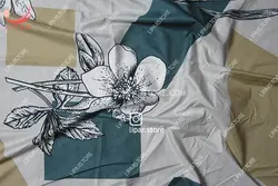 ملحفه نیم ست یک نفره کشدار و روبالشی عرض تشک 90 (کد050)