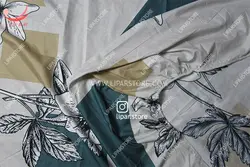 ملحفه نیم ست یک نفره کشدار و روبالشی عرض تشک 90 (کد050)
