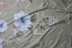 ملحفه نیم ست یک نفره کشدار و روبالشی عرض تشک 90 (کد046)
