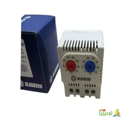 ترموستات تابلویی دوبل بلوبرگ BLAUBERG ساخت ترکیه مدل TPM2P0070 10A 230V