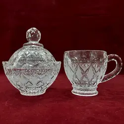 فنجان و قندان انجلیکا چین(1قندان 6 فنجان)
