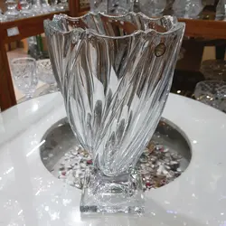 گلدان پنتی چک برند گلد کریستال