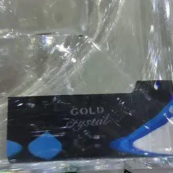 گلدان پنتی چک برند گلد کریستال