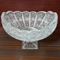 کشکول کریستال پایه دار فونیکس سایز25