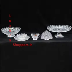 سرویس ۲۱ پارچه کریستال پی کی _ کریستال چک برند بوهمیا
