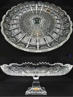 سرویس ۲۱ پارچه کریستال پی کی _ کریستال چک برند بوهمیا